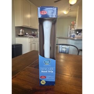 Moen LR2250DW 9-Inch Home Care Designer Hand Grip White With Rubber Grip